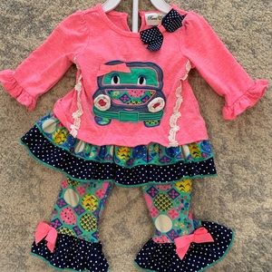 Rare edition two piece baby girls set